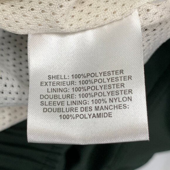 Adidas Climashell Jacket Mens XL Green V-Neck Vintage Athletic Activewear Golf - Picture 9 of 11